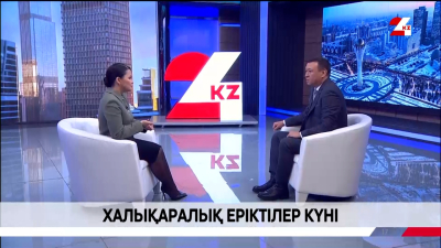 Халықаралық еріктілер күні. Аян Оразбаев