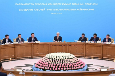 Президент Парламенттік реформа жөніндегі Жұмыс тобының бірінші отырысында сөз сөйледі