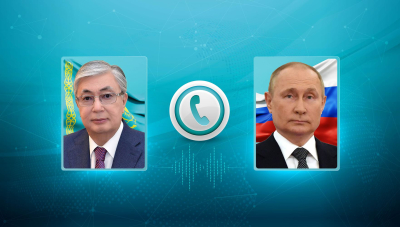 Президент Қасым-Жомарт Тоқаев Ресей Президенті Владимир Путинмен телефон арқылы сөйлесті
