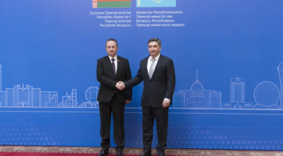 О. Бектенов Беларусь премьер-министрімен кездесті