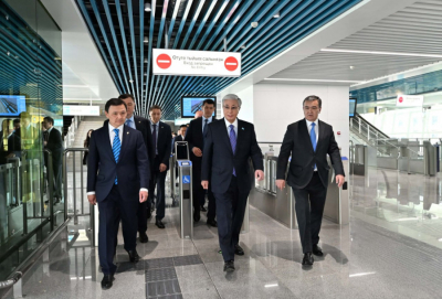 Тоқаев Astana LRT жұмысын іске қосты