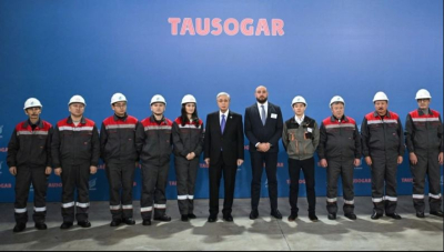Президент елордадағы Tausogar зауытына барды