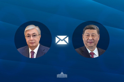 Тоқаев ҚХР Төрағасына жеделхат жолдады