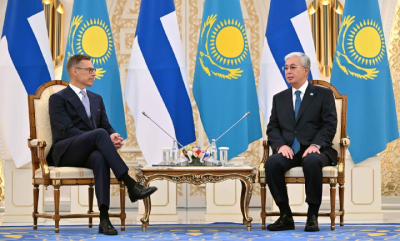 Мемлекет басшысы Финляндия президентімен келіссөз жүргізді
