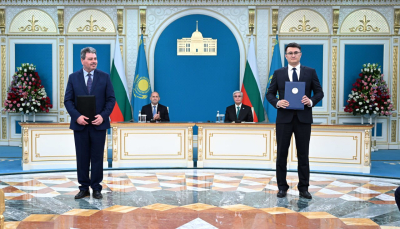 Болгариямен 5 түрлі құжат бойынша меморандум орнады