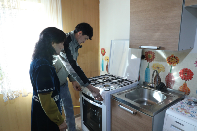 Кеңгір ауылы газға қосылып, таза ауыз сумен қамтылды