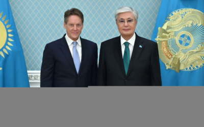 Президент Ivanhoe Mines Ltd. компаниясы директорлар кеңесінің атқарушы тең төрағасын қабылдады