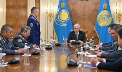 Президент Қорғаныс министрлігінің басшылық құрамымен жиын өткізді