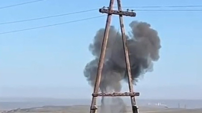 Ақтөбе облысында ауыл маңына дрон құлаған (ВИДЕО)