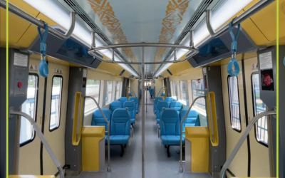 Астанаға LRT-ның алғашқы вагондары жіберіле бастады (ФОТО)