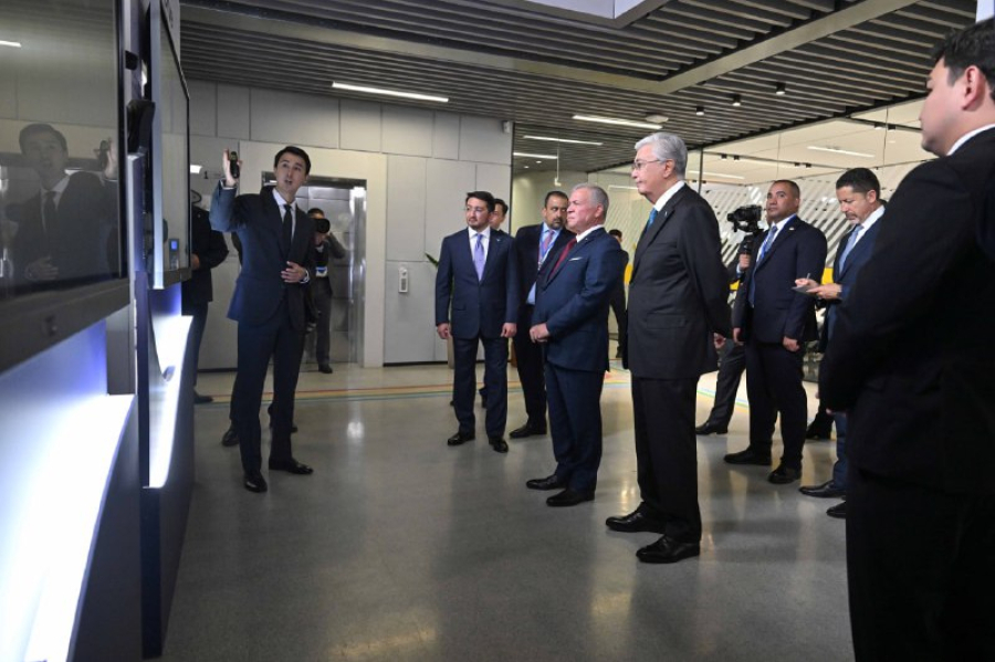 Қазақстан Президенті мен Иордания Королі Astana Hub кластеріне барды