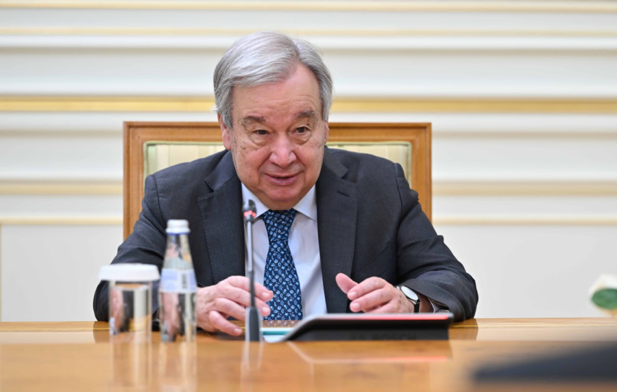 Мемлекет басшысы БҰҰ Бас хатшысы Антониу Гутерришпен келіссөз жүргізді