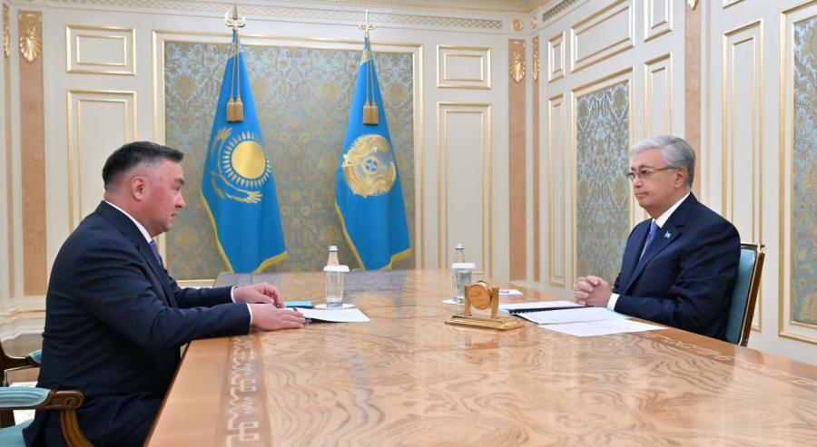 Президент Жоғарғы Сот төрағасын қабылдады...