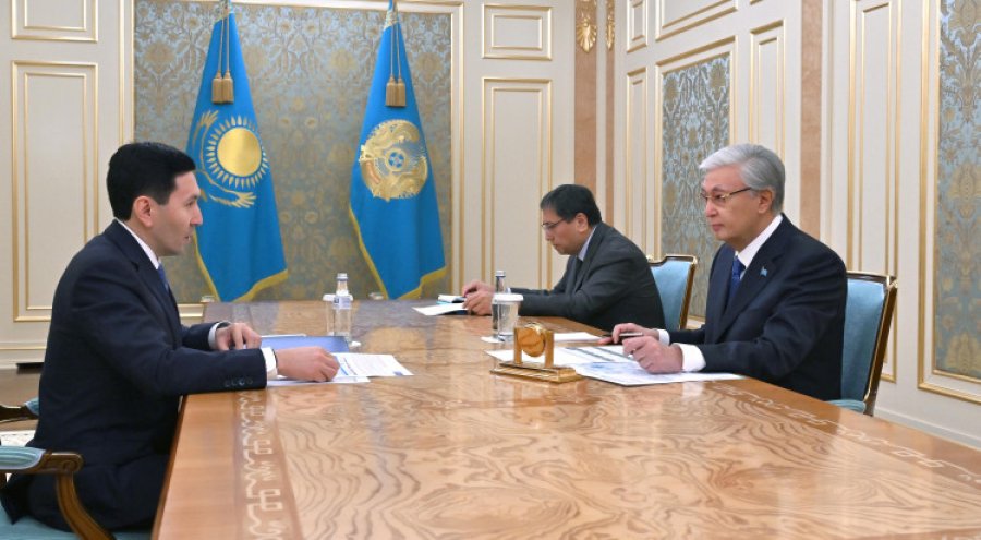 Президент «Самұрық-Қазына» акционерлік қоғамының басқарма төрағасы Нұрлан Жақыповты қабылдады